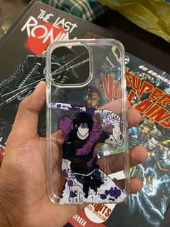 Iphone 15 pro max Jujutsu Kaisen Manga Toji Hand Painted Case