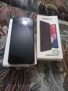 samsung A13 4gb ram 64 gb room condistion 10/10with boxs