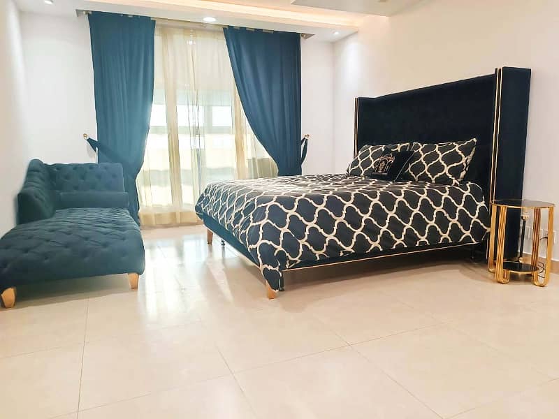 2 Bedroom Luxury Apartment Fully Furnished Available For Rent Gold Crest Mall And Residency Dha Phase 4 9