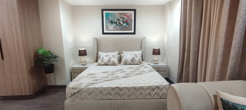 Furnished Fully Luxury Studio Apartment For Rent In Gold Crest Mall And Residency DHA Phase 4 1
