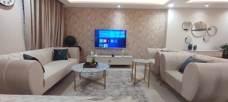 Furnished Fully Luxury Studio Apartment For Rent In Gold Crest Mall And Residency DHA Phase 4 2