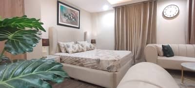 Furnished Fully Luxury Studio Apartment For Rent In Gold Crest Mall And Residency DHA Phase 4 0