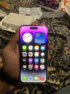 14 Pro max, 256gb factory unlocked