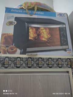 Anex oven toaster new hai box pack hai. demand 25k