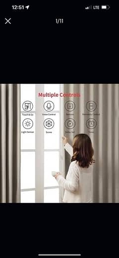 Home automation automated curtain opener and sensors