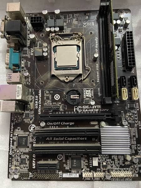 intel i7 4th generation processor with board and ram 3