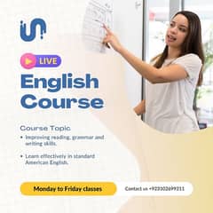 I am online English language teacher cors will be starting 1 July