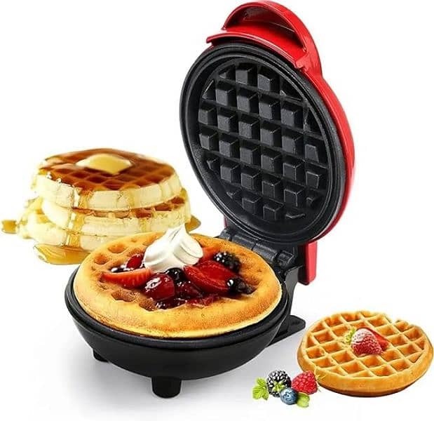 Mini Electric Waffle Maker 0