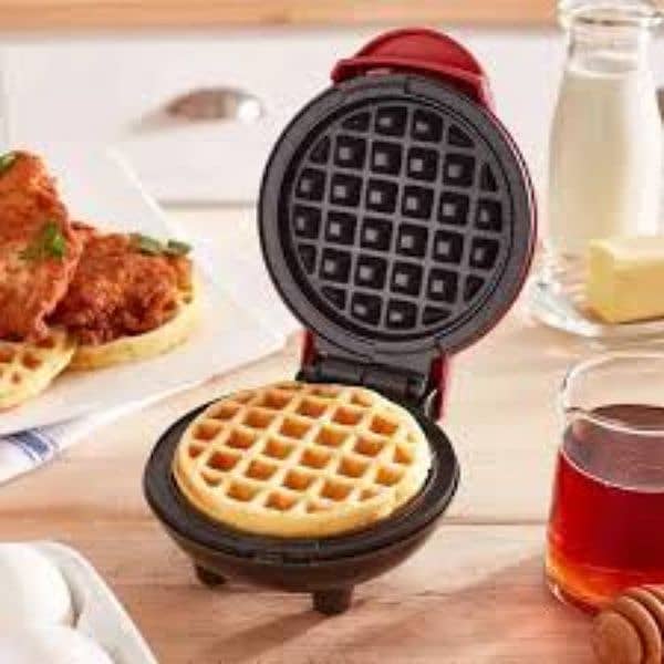 Mini Electric Waffle Maker 3