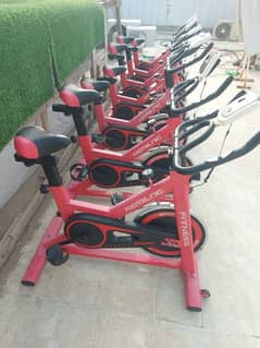 Exercise cycle machine rough condition some damage requir mantinence