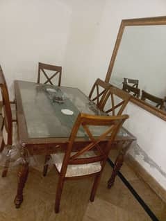original sheesham wood dining table
