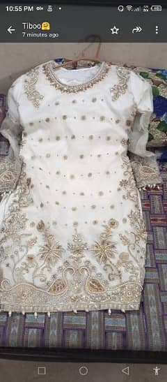 nikha white dress