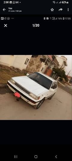 Toyota Corolla GL Salion Model 1986