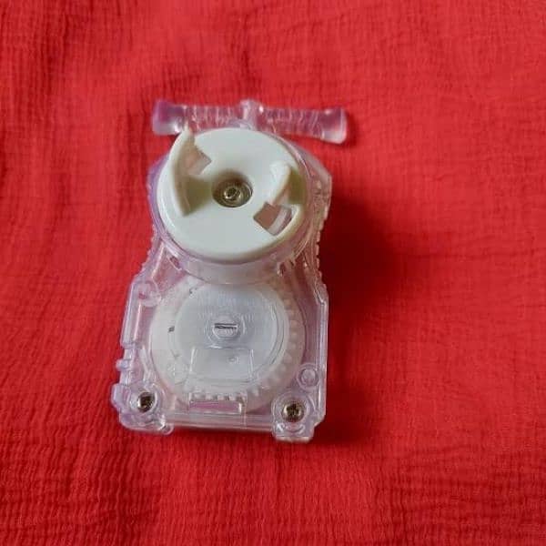 Extra Rare Beyblade Launcher Crystal Clear Original Takara Tomy 3