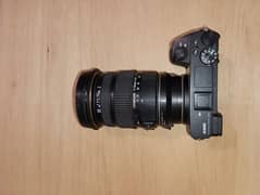 Sony A6500 + Sigma MC-11 (Sony to Canon mount) adaptor + Sigma 17-50mm