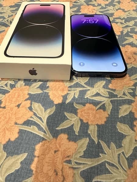iphone 14promax dual physical sim 256 GB PTA APPROVED 2