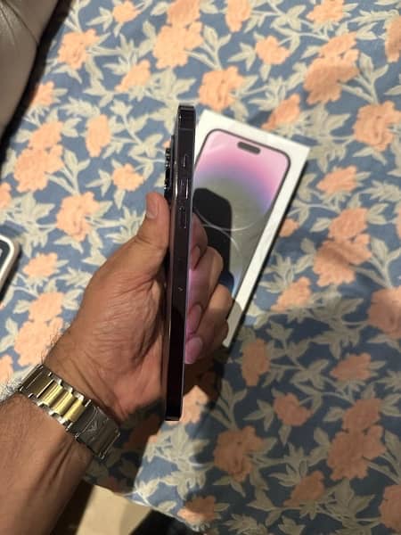 iphone 14promax dual physical sim 256 GB PTA APPROVED 4