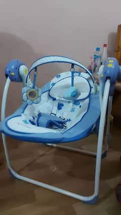 TINNIES BABY ELECTRIC SWING IN BLUE COLOUR