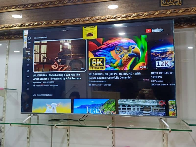 55 inch Latest model Led Tv TCL  4k UHD 3 year warnty 03020482663 1