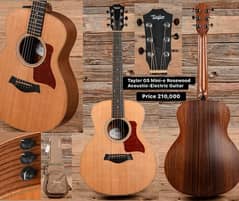 Taylor GS Mini-e Rosewood semi Made in Mexico   semi acoustic guitar