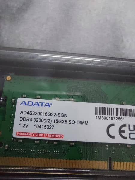 Adata DDR 4  16 gb 3200 mhz laptop Ram 0