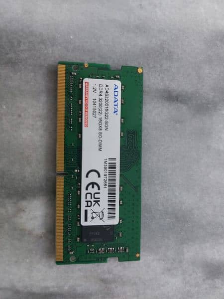 Adata DDR 4  16 gb 3200 mhz laptop Ram 3