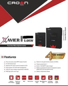 Crown Xavier || 5.6kw Pv6000