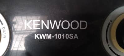 Kenwood 10 kg  Used washing machine