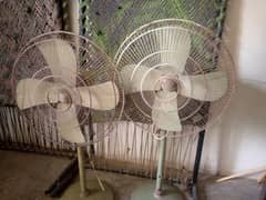 2 Pedestal Fans