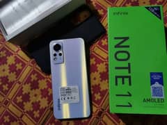 Infinix Note 11 One hand use 0