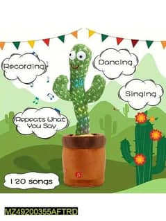 dancing cactus plush toy