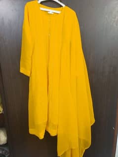 yellow frock for mayo