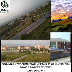 10 Marla level plot for sale in ECHS D18 Islamabad .