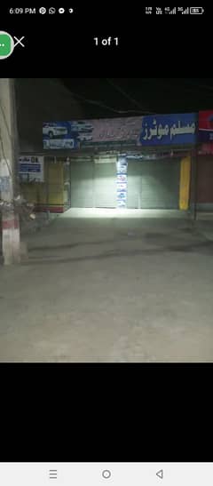 Satlitown Main Hasilpur road near Husani chowk 7 mrla Commercial Shops urgent sale,