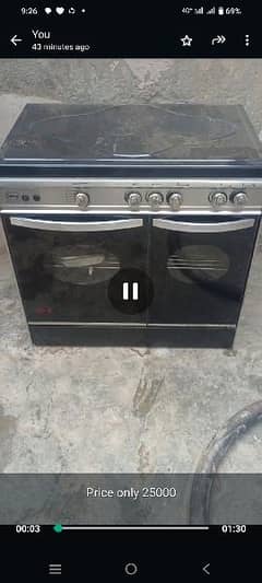 cooking range and oven 0