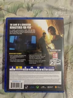 The last of us Remastered Ps4