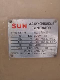 10kv power Generator