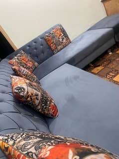 L shaped 7 sitar sofa set