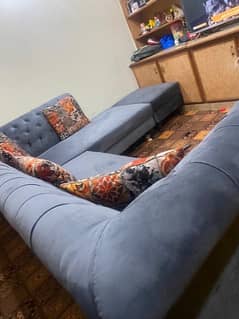 L shaped sofa set 7 sitar