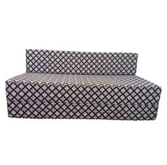 DIAMOND FOAM DOUBLE BED SOFA-CUM BED