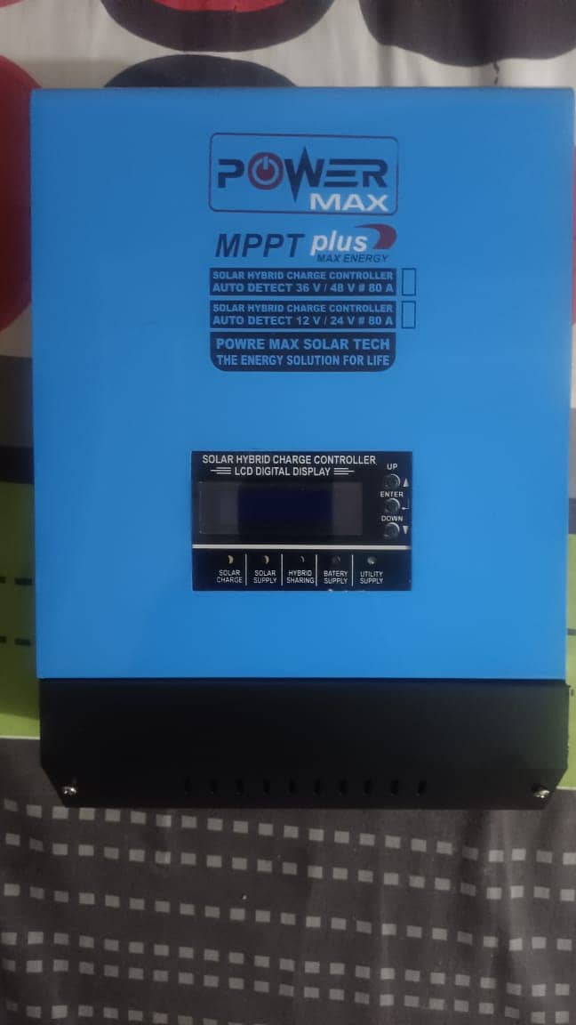 Mppt Plus Hybrid Solar Charge Controller 8