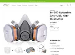 AirGearPro Respirator Anti Gas Dust Paint Spray Wood Working Mask