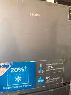 haier fridge like new