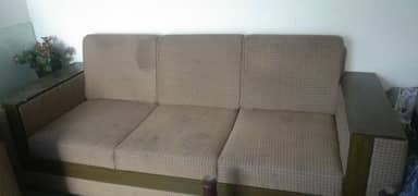 single  dubel  and three siter sofa set 0