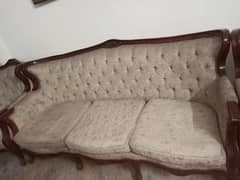 Used Sofa set original wood