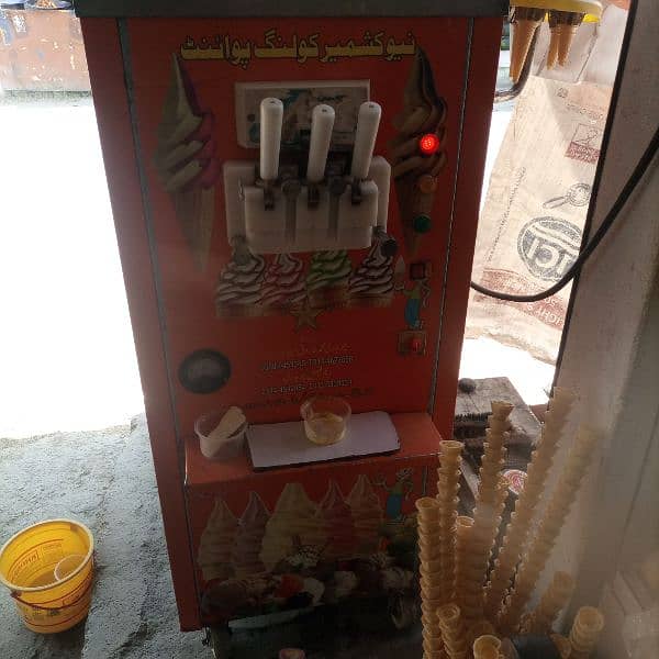 ice cream machine price 170000 rabta nmbr 03460959400 4