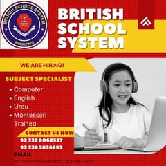 School & Academy Staff Required