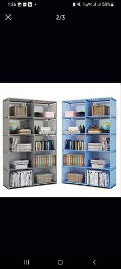 Bookshelf rack ,portable simple modern bookcase storage shelves