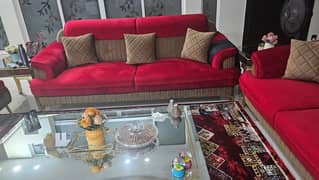 7 Seater Sofa Set, Brand New, 5 days used