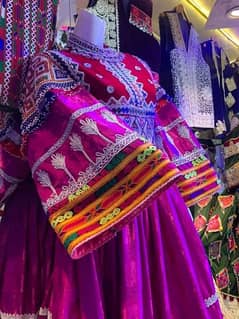 Handmade Afghan Bridal Suits.